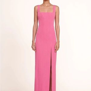 STAUD PORTRAIT DRESS LOLLIPOP